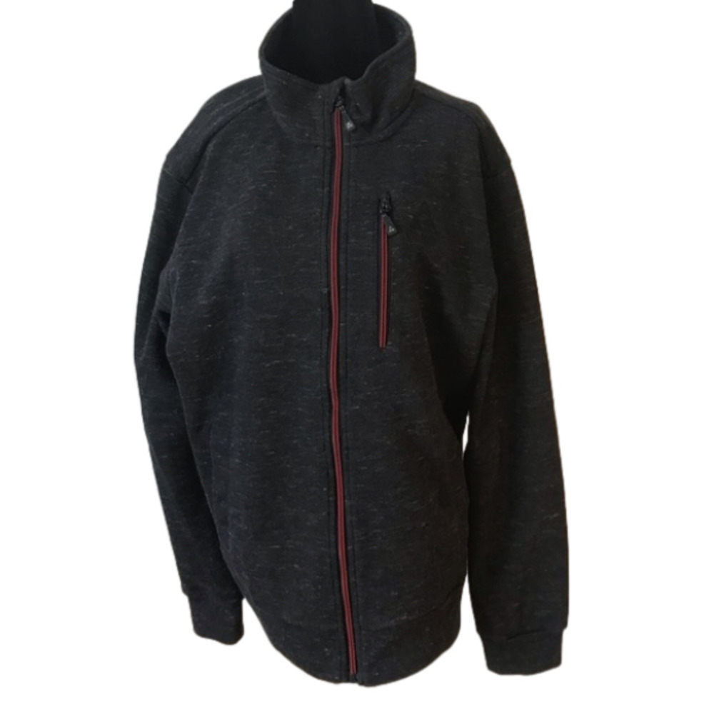 𝅺men’s large Gerry lightweight jacket. Charcoal grey with white flecks.